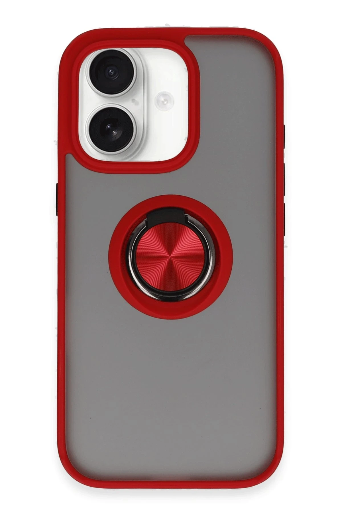 newface-iphone-16-kilif-montreal-yuzuklu-silikon-kapak-kirmizi-default Uray store Apple iPhone 16 Kılıf Montreal Yüzüklü Silikon Kapak - Kırmızı - Görsel 1