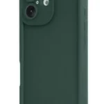 Uray store Apple iPhone 16 Kılıf Viera Silikon - Koyu Yeşil