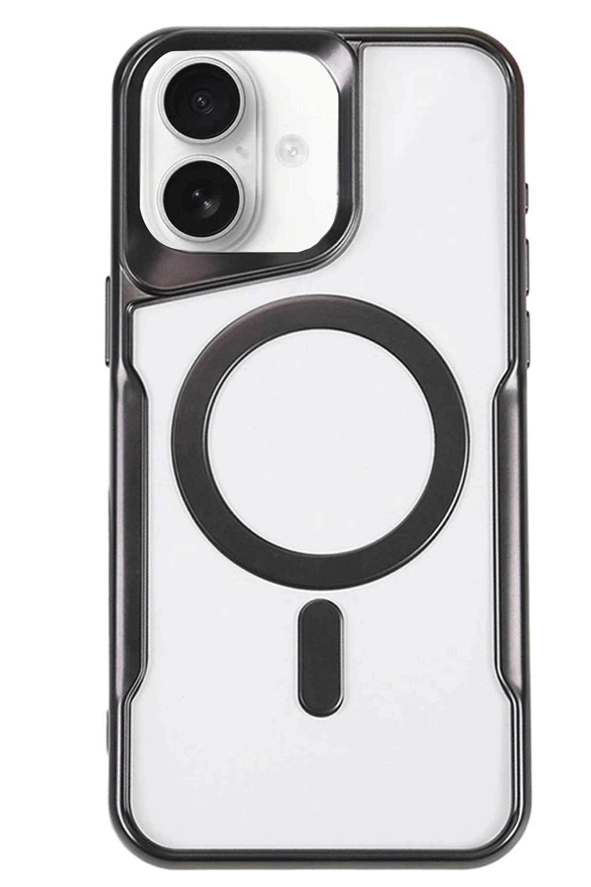 newface-iphone-16-plus-kilif-boyi-magsafe-silikon-kapak-siyah-default Uray store Apple iPhone 16 Plus Kılıf Boyi Magsafe Silikon Kapak - Siyah - Görsel 1