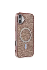 Joko Apple iPhone 16 Plus Kılıf Helen Magsafe Kapak - Pembe - Görsel 2
