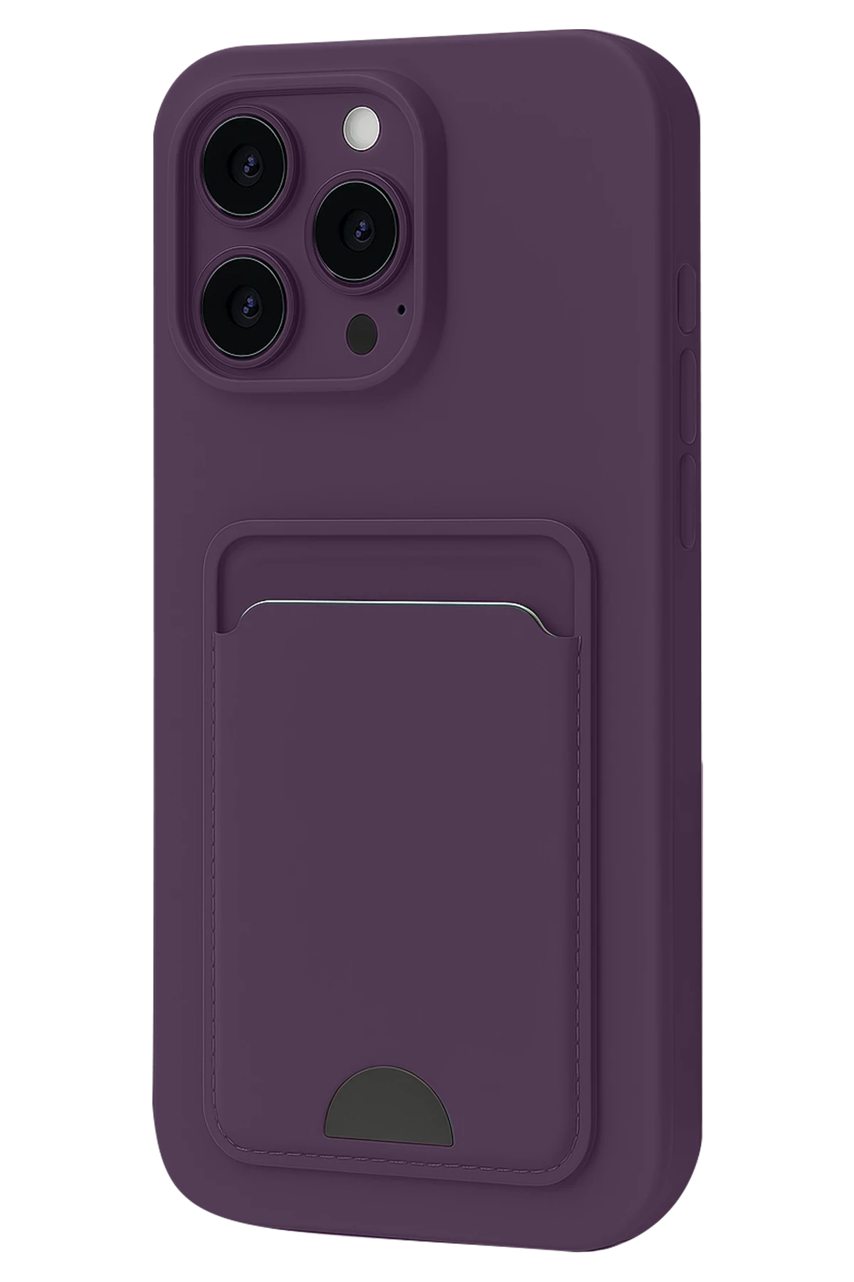 newface-iphone-16-plus-kilif-kelvin-kartvizitli-silikon-derin-mor-default Uray store Apple iPhone 16 Plus Kılıf Kelvin Kartvizitli Silikon - Derin Mor - Görsel 1