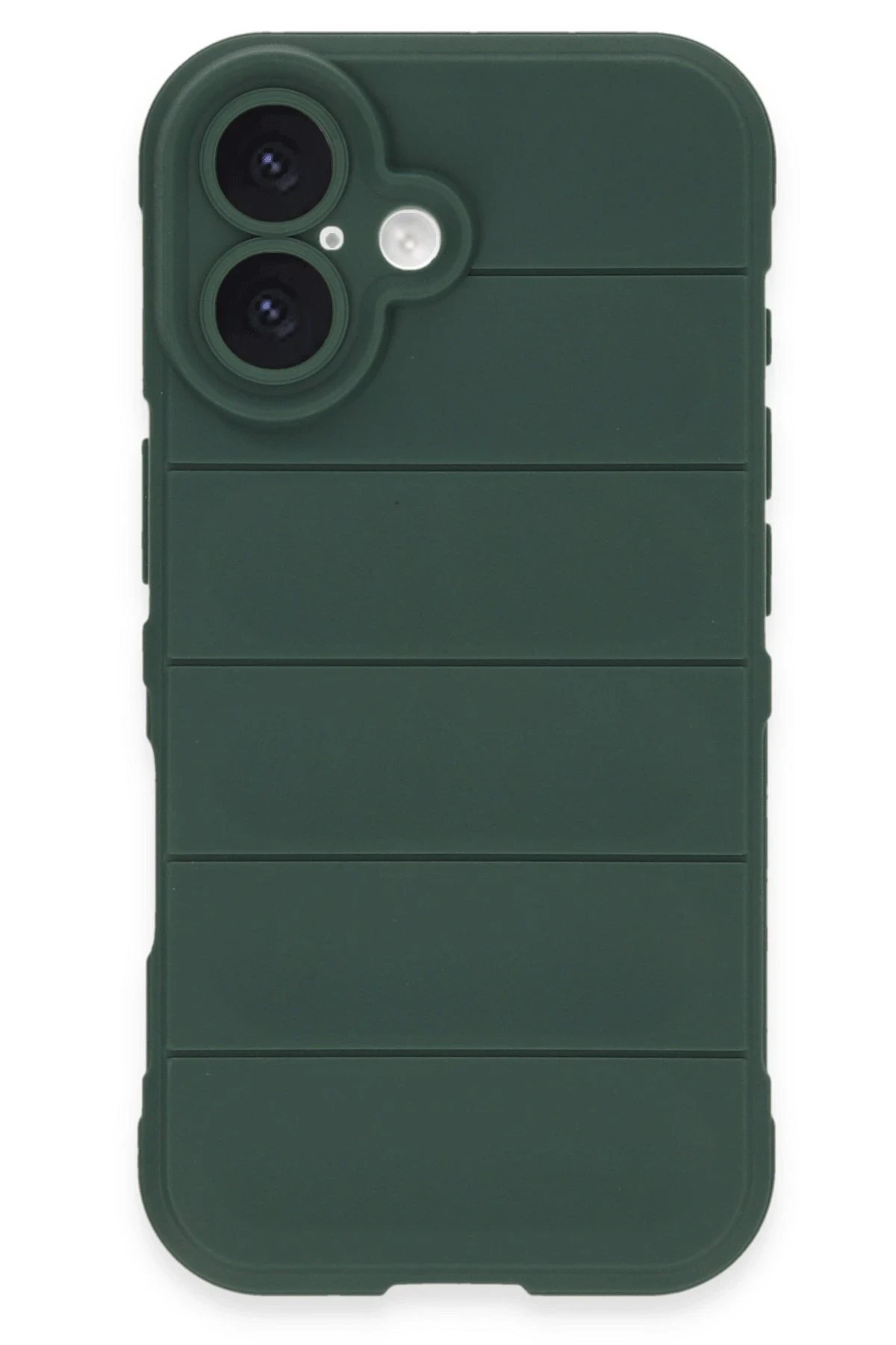 newface-iphone-16-plus-kilif-optimum-silikon-koyu-yesil-default Uray store Apple iPhone 16 Plus Kılıf Optimum Silikon - Koyu Yeşil - Görsel 1