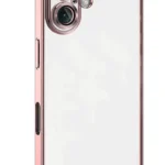 Uray store Apple iPhone 16 Plus Kılıf Razer Lensli Silikon - Pembe