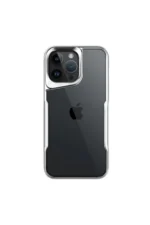 Uray store Apple iPhone 16 Pro Kılıf Boyi Silikon Kapak - Gümüş