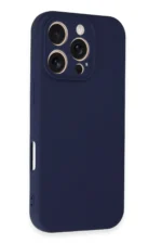 Uray store Apple iPhone 16 Pro Kılıf First Silikon - Lacivert - Görsel 4