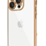 Uray store Apple iPhone 16 Pro Kılıf Razer Lensli Silikon - Desert