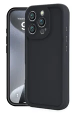 Uray store Apple iPhone 16 Pro Kılıf Viera Silikon - Siyah