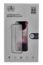 Uray store Apple iPhone 16 Pro Max Bilvis 3D Mat Cam Ekran Koruyucu