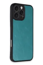 Uray store Apple iPhone 16 Pro Max Kılıf Aras Deri Kapak - Açık Yeşil - Görsel 2