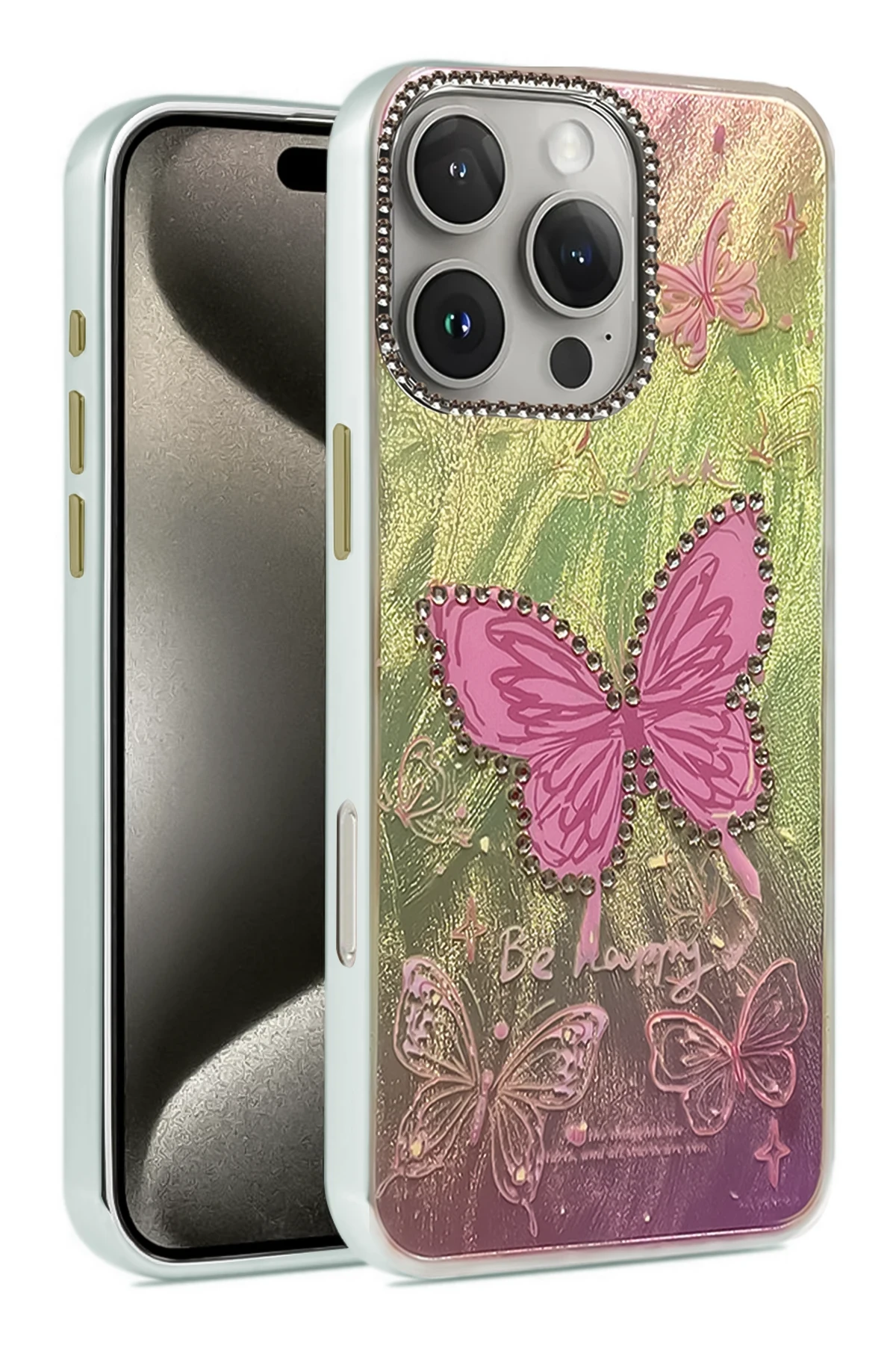 newface-iphone-16-pro-max-kilif-blade-aynali-desenli-kapak-desen-5-default Uray store Apple iPhone 16 Pro Max Kılıf Blade Aynalı Desenli Kapak - Desen 5 - Görsel 1