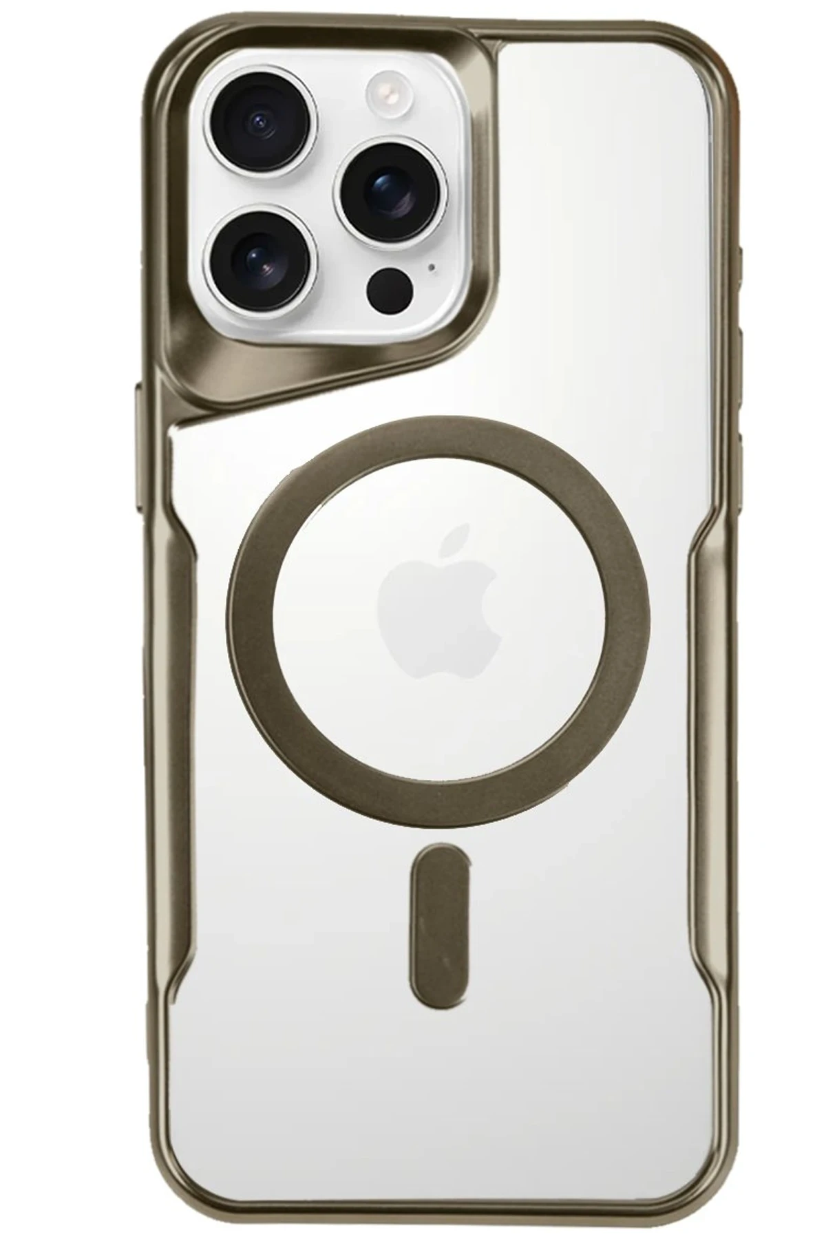 newface-iphone-16-pro-max-kilif-boyi-magsafe-silikon-kapak-desert-default Uray store Apple iPhone 16 Pro Max Kılıf Boyi Magsafe Silikon Kapak - Çöl Titanyum - Görsel 1