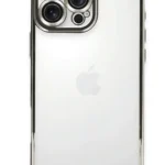 Uray store Apple iPhone 16 Pro Max Kılıf Razer Lensli Silikon - Gümüş