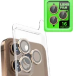 Uray store Apple iPhone 16 Pro Raze Metal Kamera Lens - Desert