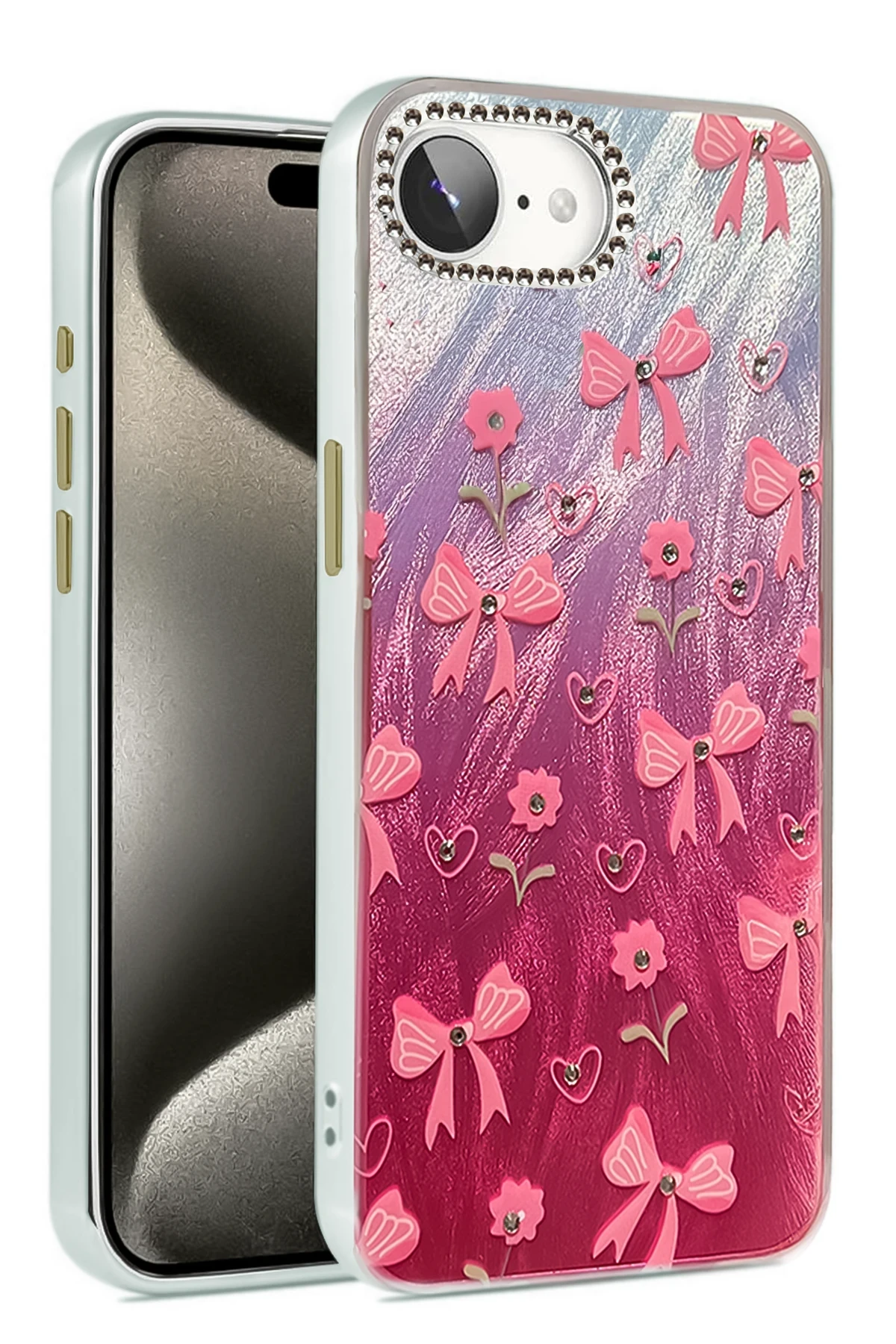 newface-iphone-16e-kilif-blade-aynali-desenli-kapak-desen-3-default Uray store Apple iPhone 16E Kılıf Blade Aynalı Desenli Kapak - Desen 3 - Görsel 1