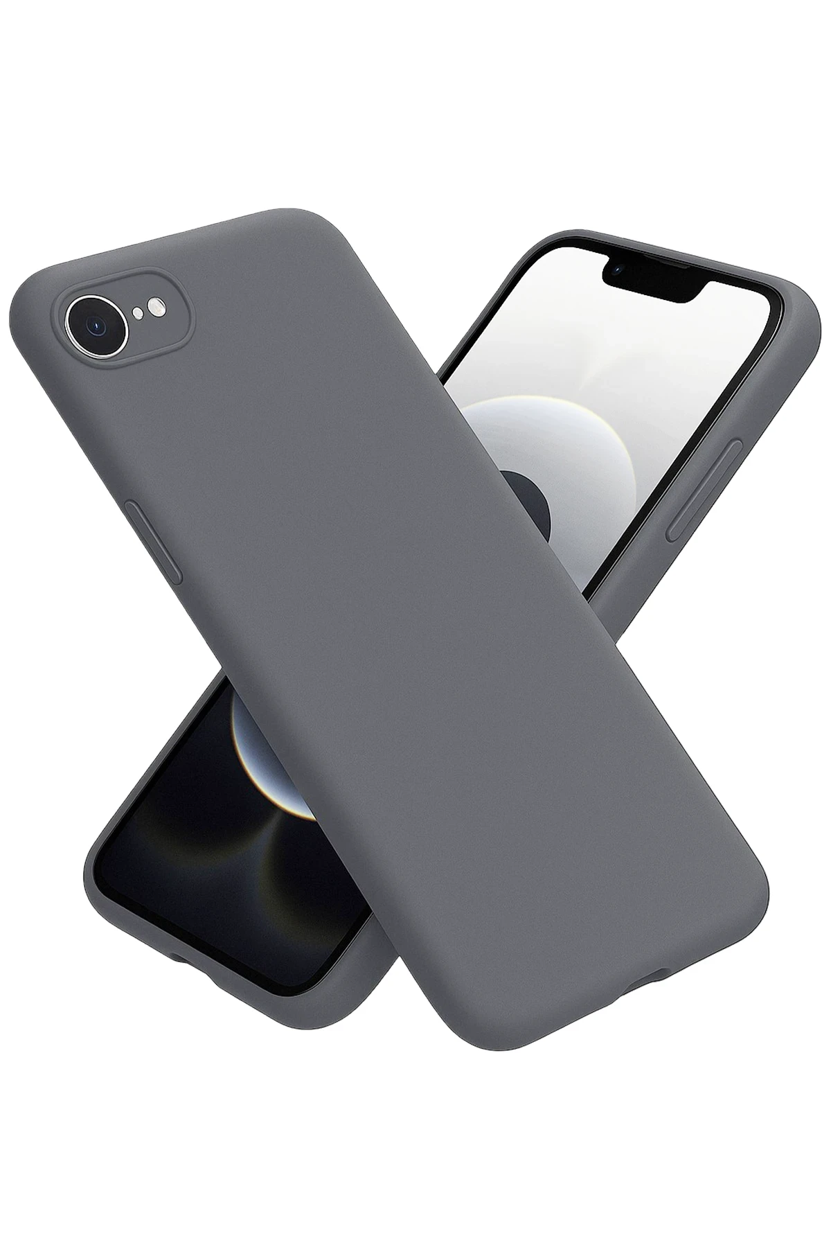 newface-iphone-16e-kilif-first-silikon-gri-default Uray store Apple iPhone 16E Kılıf First Silikon - Gri - Görsel 1