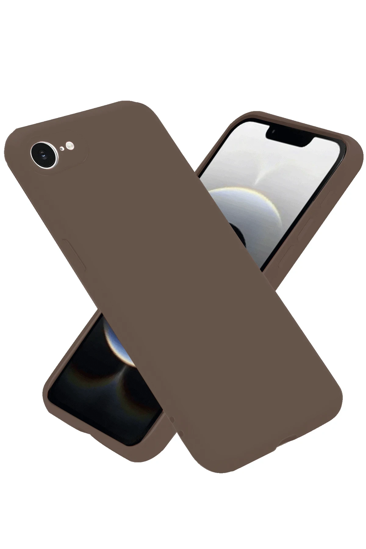 newface-iphone-16e-kilif-first-silikon-kahverengi-default Uray store Apple iPhone 16E Kılıf First Silikon - Kahverengi - Görsel 1