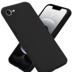 Uray store Apple iPhone 16E Kılıf Nano içi Kadife Silikon - Siyah