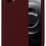 Uray store Apple iPhone 16E Kılıf Viera Silikon - Bordo