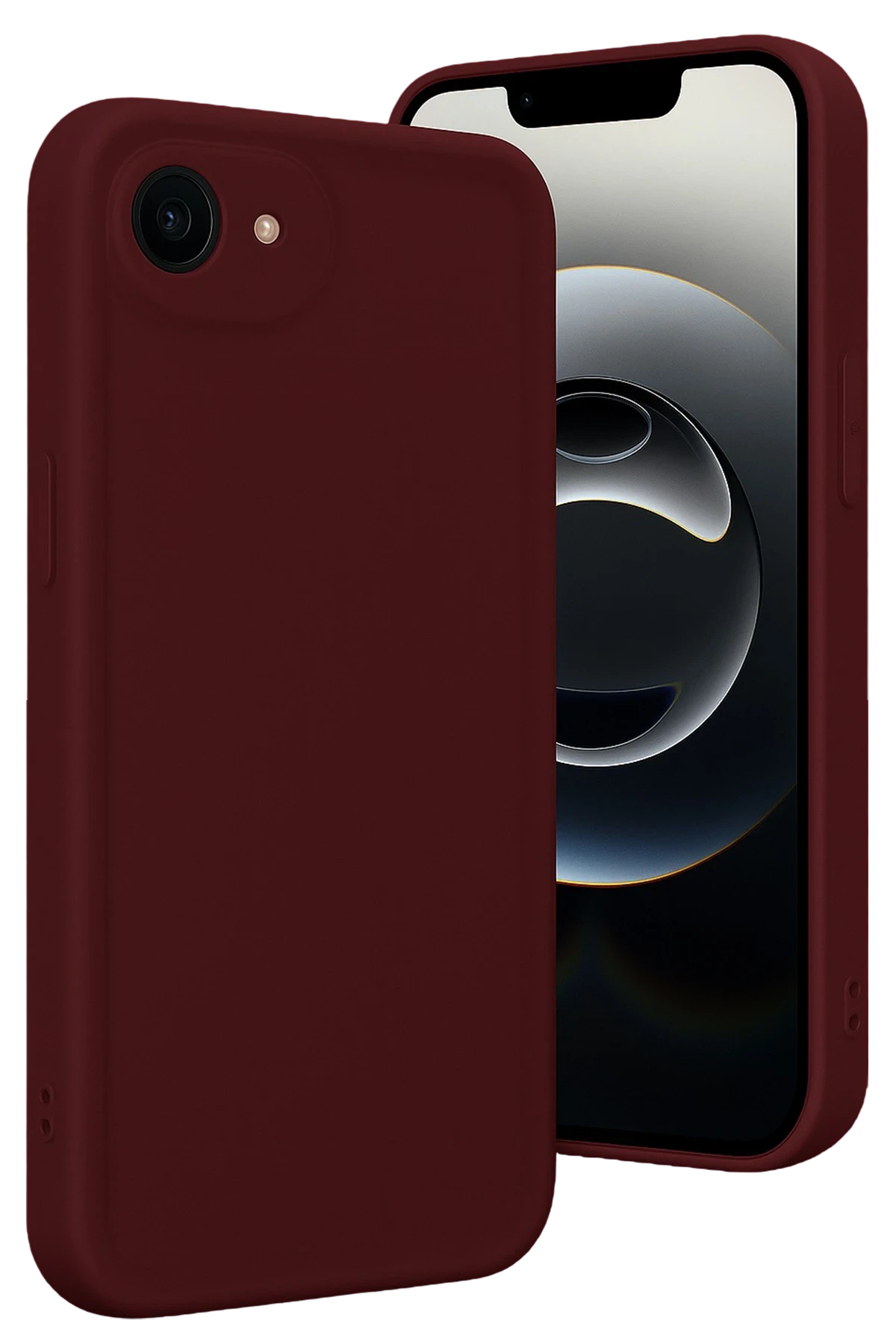 newface-iphone-16e-kilif-viera-silikon-bordo-default Uray store Apple iPhone 16E Kılıf Viera Silikon - Bordo - Görsel 1