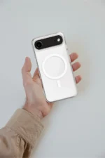Uray store Apple iPhone 17 Air Kılıf Magneticsafe Şeffaf Silikon - Şeffaf - Görsel 4