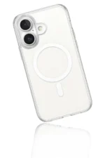 Uray store Apple iPhone 17 Kılıf Magneticsafe Şeffaf Silikon - Şeffaf - Görsel 3