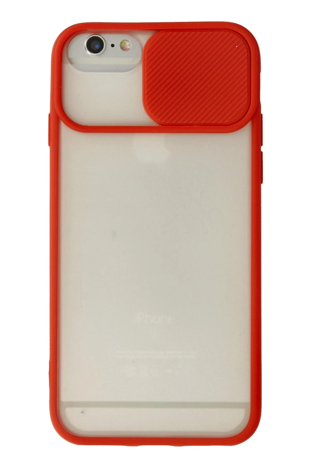 newface-iphone-6-kilif-palm-buzlu-kamera-surgulu-silikon-kirmizi-default Uray store Apple iPhone 6 Kılıf Palm Buzlu Kamera Sürgülü Silikon - Kırmızı - Görsel 1