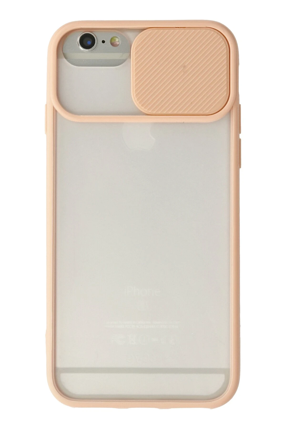 newface-iphone-6-kilif-palm-buzlu-kamera-surgulu-silikon-pembe-default Uray store Apple iPhone 6 Kılıf Palm Buzlu Kamera Sürgülü Silikon - Pembe - Görsel 1