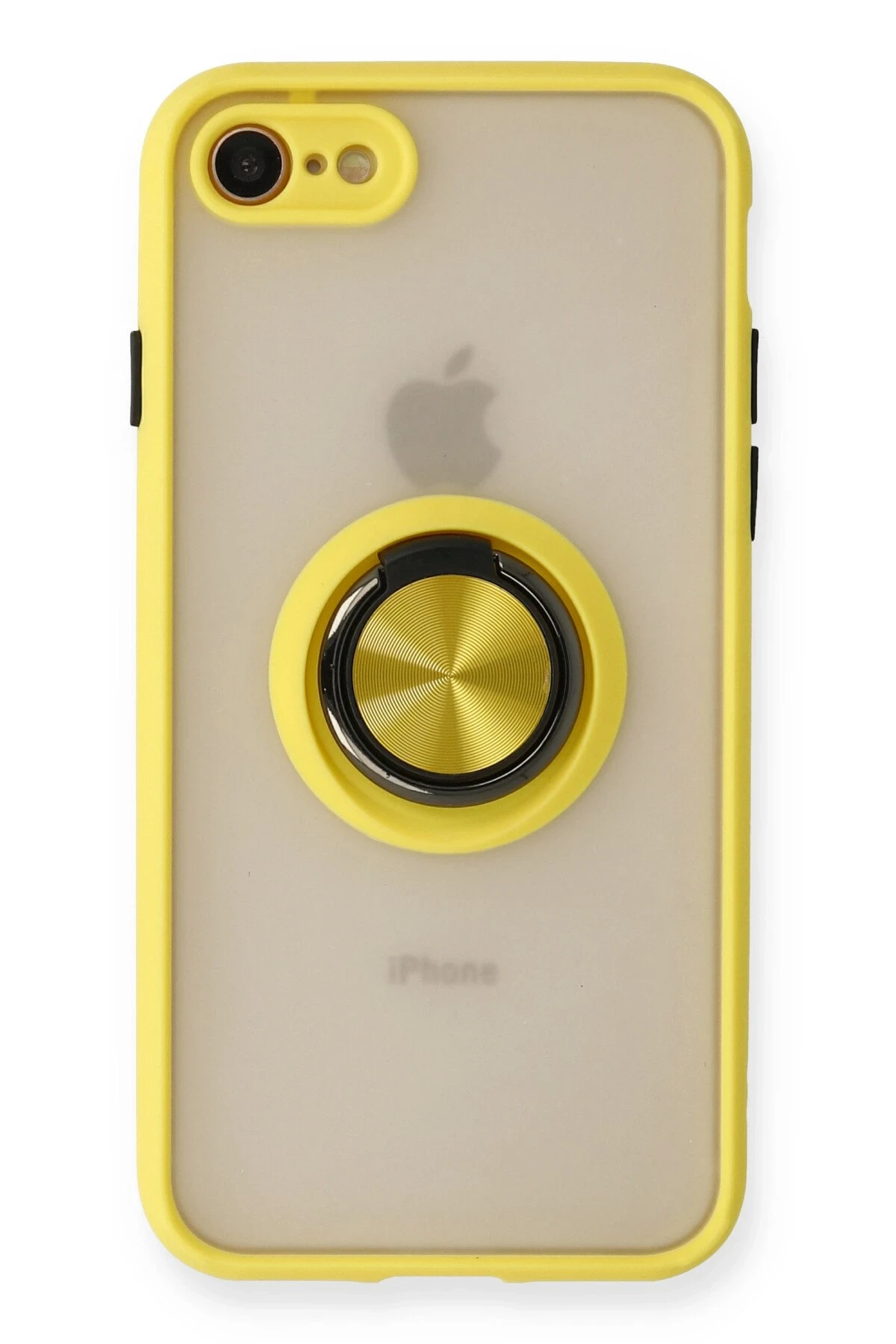 newface-iphone-7-kilif-montreal-yuzuklu-silikon-kapak-sari-default Uray store Apple iPhone 7 Kılıf Montreal Yüzüklü Silikon Kapak - Sarı - Görsel 1