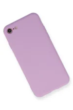Uray store Apple iPhone 7 Kılıf Nano içi Kadife Silikon - Lila - Görsel 2