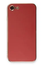 Uray store Apple iPhone 7 Kılıf Volet Silikon - Kırmızı - Görsel 2