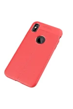 Uray store Apple iPhone X Kılıf Auto Focus Kapak - Kırmızı - Görsel 2