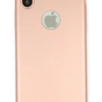 Uray store Apple iPhone X Kılıf First Silikon - Rose Gold