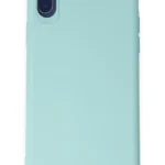 Uray store Apple iPhone X Kılıf First Silikon - Turkuaz