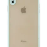 Uray store Apple iPhone X Kılıf Montreal Silikon Kapak - Turkuaz