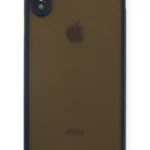 Uray store Apple iPhone XS Max Kılıf Montreal Silikon Kapak - Lacivert
