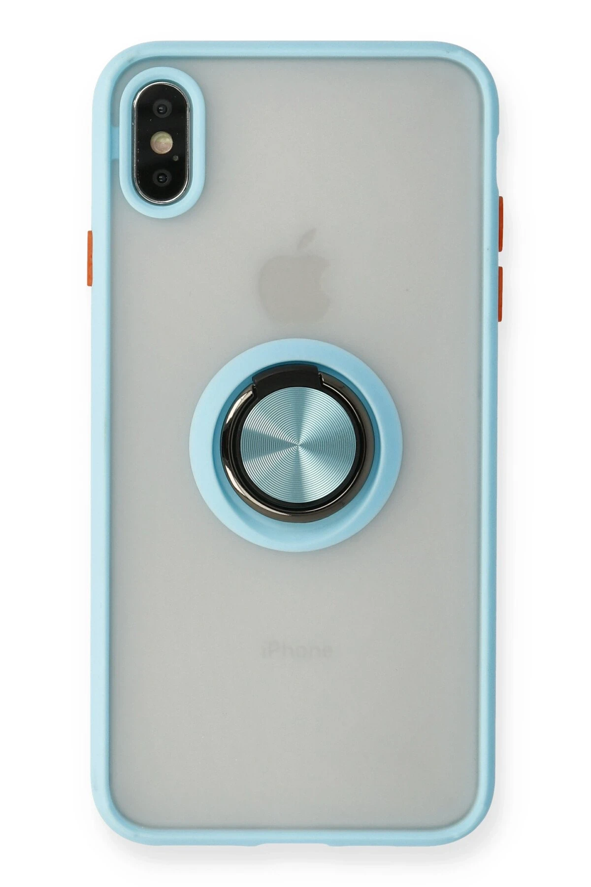 newface-iphone-xs-max-kilif-montreal-yuzuklu-silikon-kapak-buz-mavi-default Uray store Apple iPhone XS Max Kılıf Montreal Yüzüklü Silikon Kapak - Buz Mavi - Görsel 1