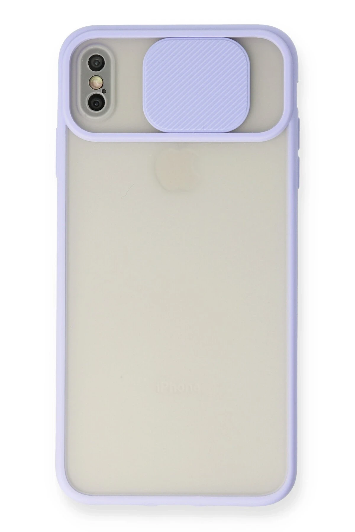 newface-iphone-xs-max-kilif-palm-buzlu-kamera-surgulu-silikon-lila-default Uray store Apple iPhone XS Max Kılıf Palm Buzlu Kamera Sürgülü Silikon - Lila - Görsel 1