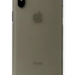Uray store Apple iPhone XS Max Kılıf PP Ultra İnce Kapak - Gri