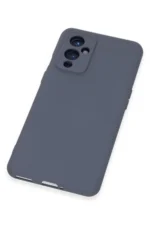 Uray store One Plus 9 Kılıf Nano içi Kadife Silikon - Gri - Görsel 4
