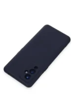 Uray store One Plus 9 Kılıf Nano içi Kadife Silikon - Lacivert - Görsel 3
