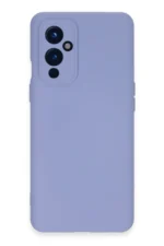 Uray store One Plus 9 Kılıf Nano içi Kadife Silikon - Lila