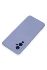 Uray store One Plus 9 Kılıf Nano içi Kadife Silikon - Lila - Görsel 3