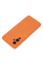 Uray store One Plus 9 Kılıf Nano içi Kadife Silikon - Turuncu - Görsel 3