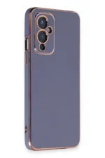 Uray store One Plus 9 Kılıf Volet Silikon - Mavi - Görsel 2