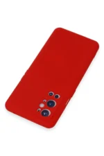 Uray store One Plus 9 Pro Kılıf Nano içi Kadife Silikon - Kırmızı - Görsel 3