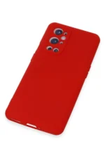 Uray store One Plus 9 Pro Kılıf Nano içi Kadife Silikon - Kırmızı - Görsel 4