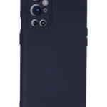 Uray store One Plus 9 Pro Kılıf Nano içi Kadife Silikon - Lacivert