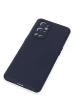 Uray store One Plus 9 Pro Kılıf Nano içi Kadife Silikon - Lacivert - Görsel 4