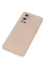 Uray store One Plus 9 Pro Kılıf Nano içi Kadife Silikon - Pudra - Görsel 4