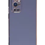 Uray store One Plus 9 Pro Kılıf Volet Silikon - Mavi